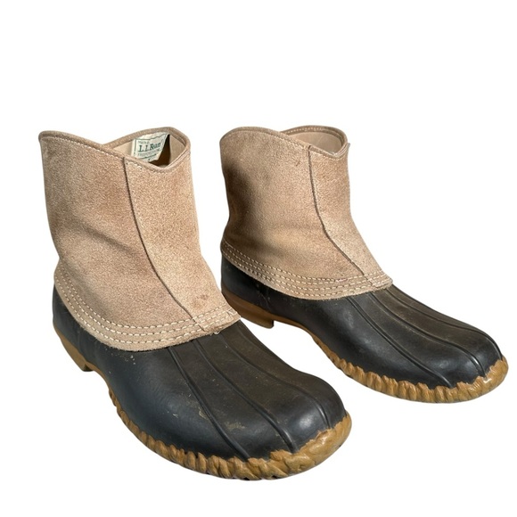 L.L.BEAN Vintage Waterproof Hunting Duck Boots - Picture 1 of 10